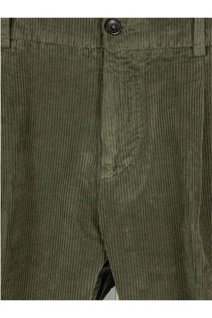 Green cotton Riccardo trousers BE ABLE | RICCARDOCCVLKIWI